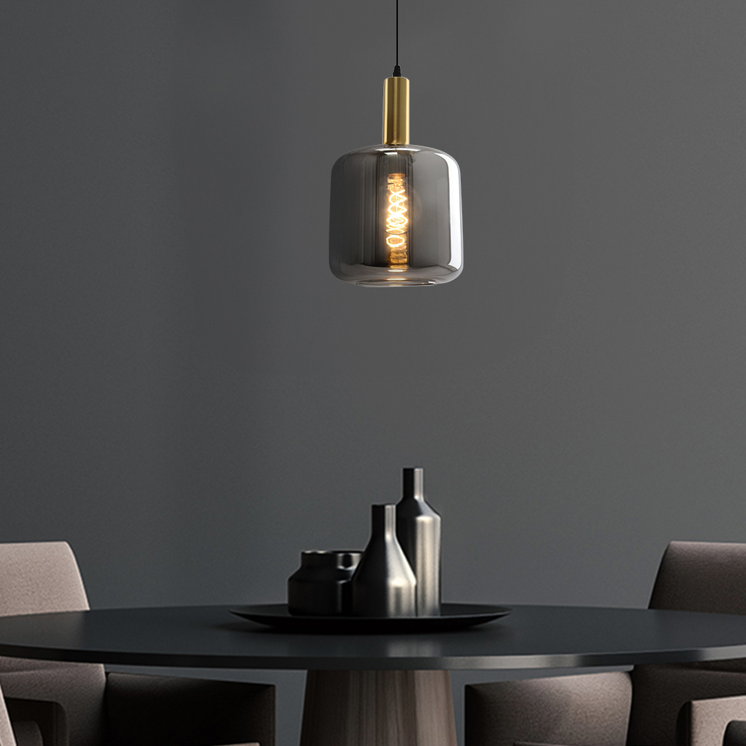 Design pendler lampe grå, Keanu