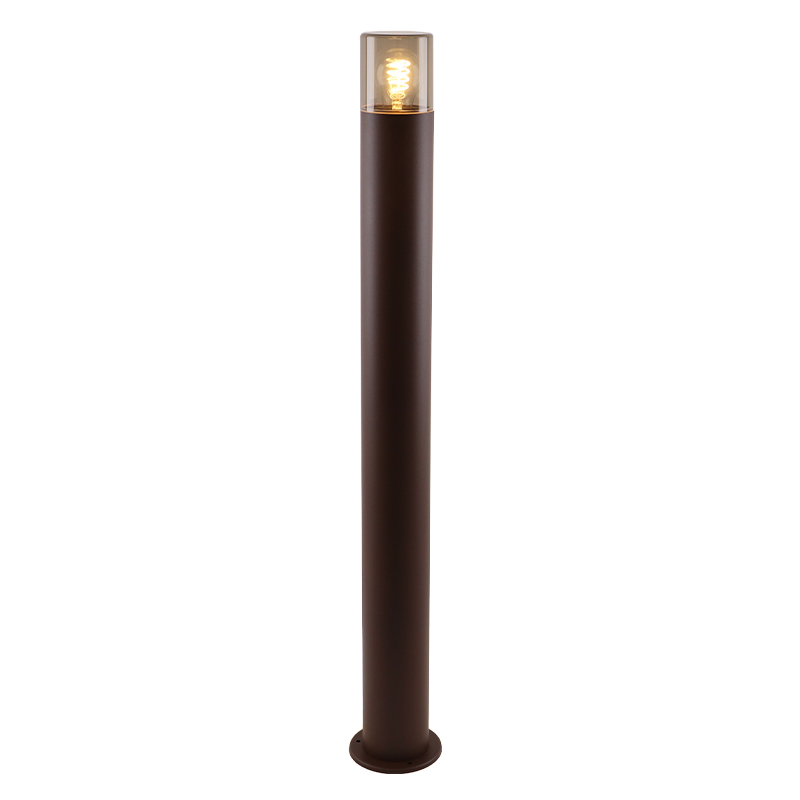 Modern udendørslampe rustfarvet, Sanel, IP44