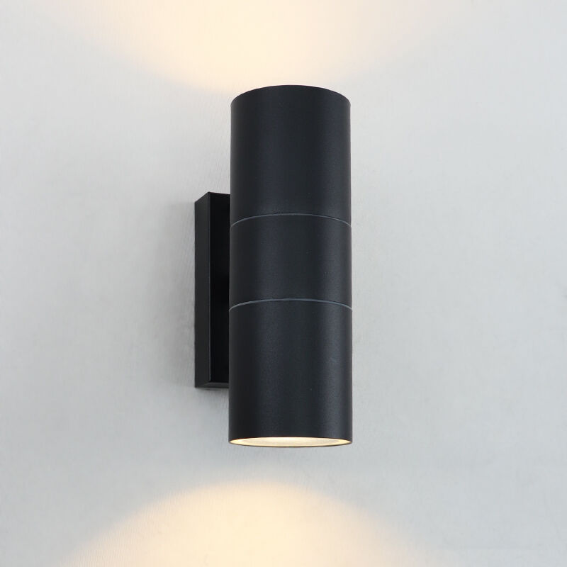 Modern udendørslampe sort, Pedro, IP44