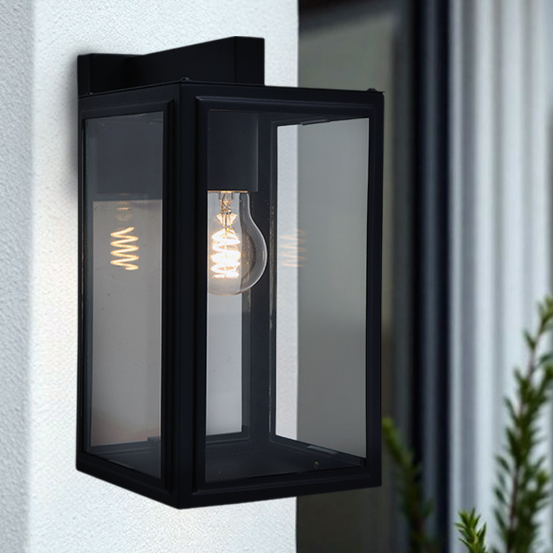 Modern udendørslampe sort, Sidney, IP44