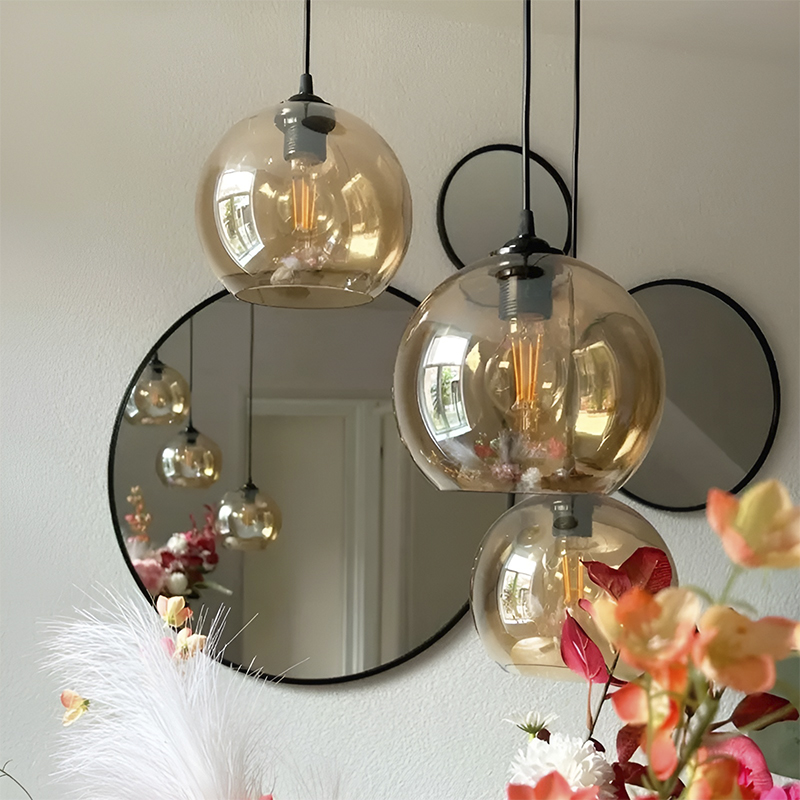 Design pendler lampe rav, Giada