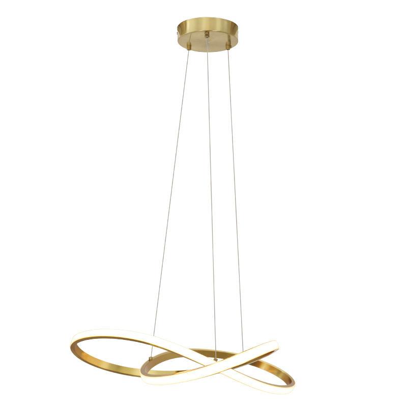 Design pendler lampe messing, Tanya