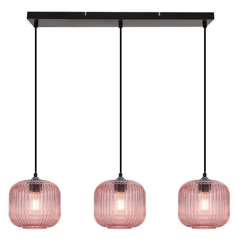 Design pendler lampe lyserød, Charlois