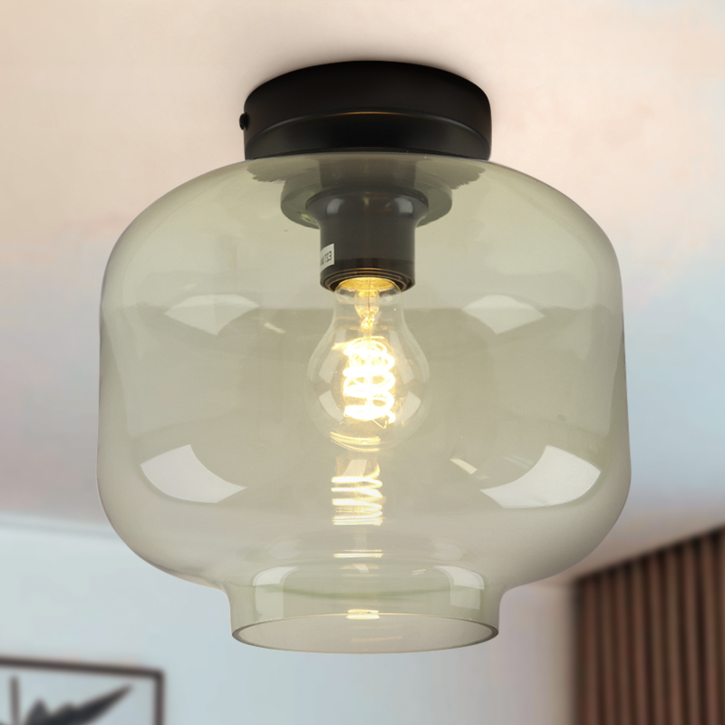Retro loftlampe grøn, Anniek