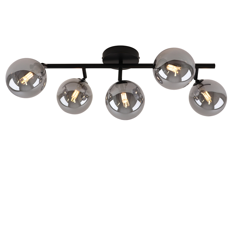 Design loftlampe grå, Remo