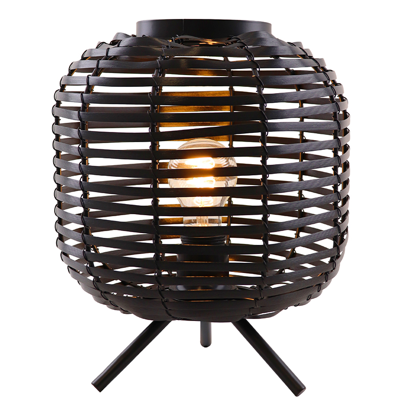 Industri bordlampe sort, Pinar, med brytare