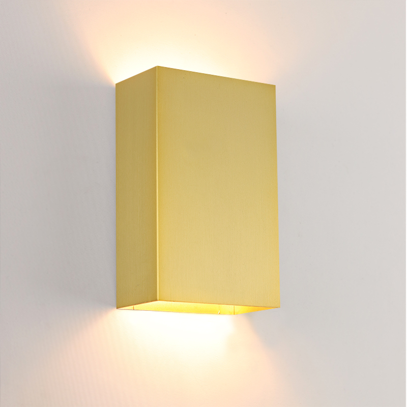 Modern væglampe messing, Perry