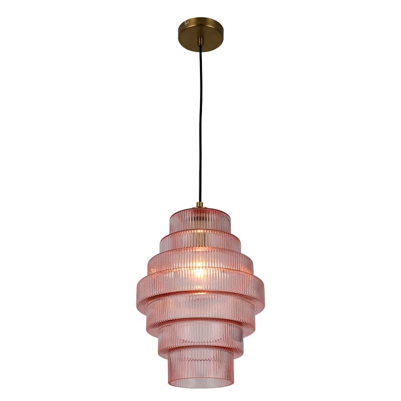 Retro pendler lampe lyserød, Paris