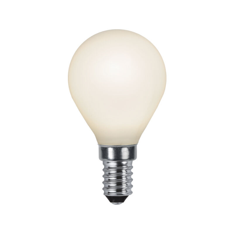 3-trins dæmpbar E14 kuglelampe, 4w varm hvid (2700k)