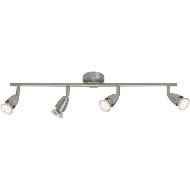 Metal loftlampe krom, Keysha, 3W, 3000K LED
