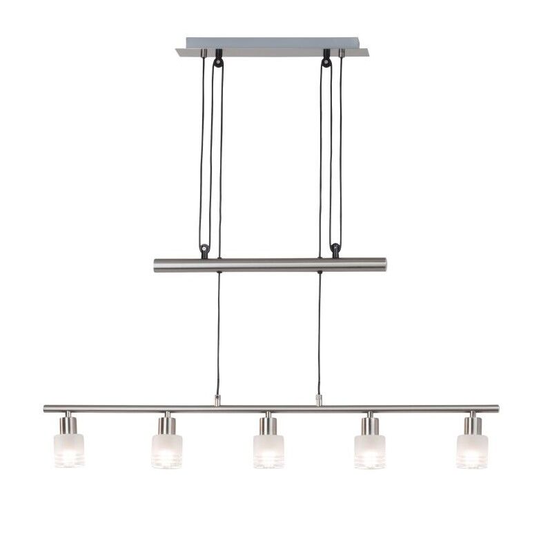 Metal pendler lampe krom, Blake
