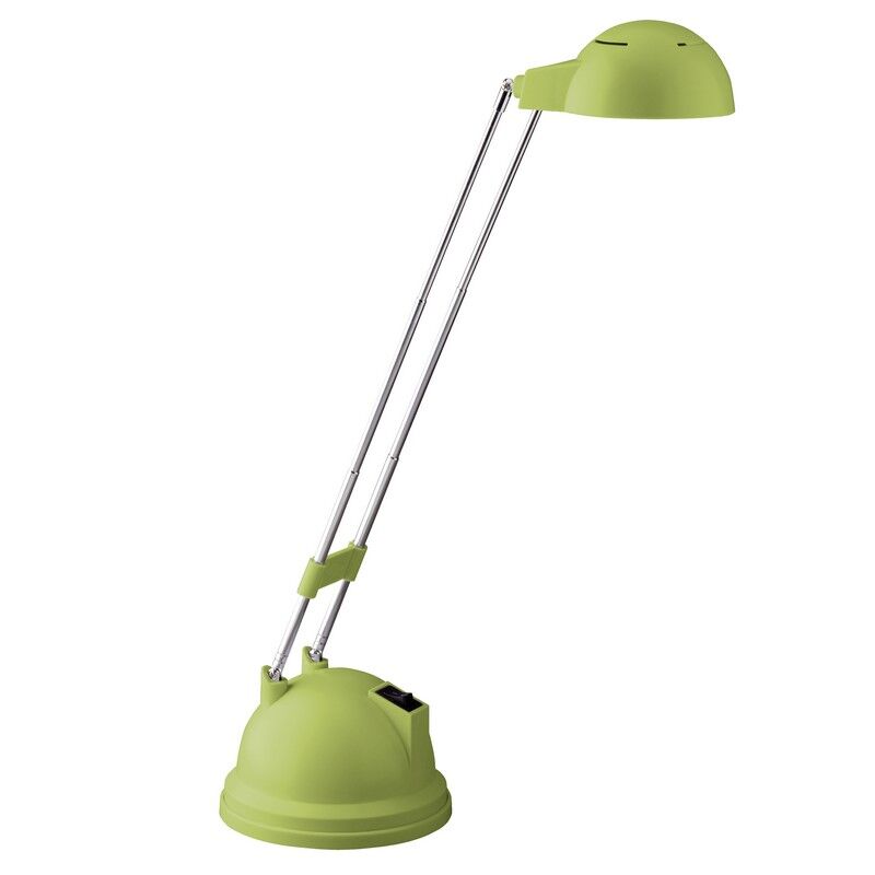 Modern skrivebordslampe grøn, Louna, 6W, 2700K LED, med brytare