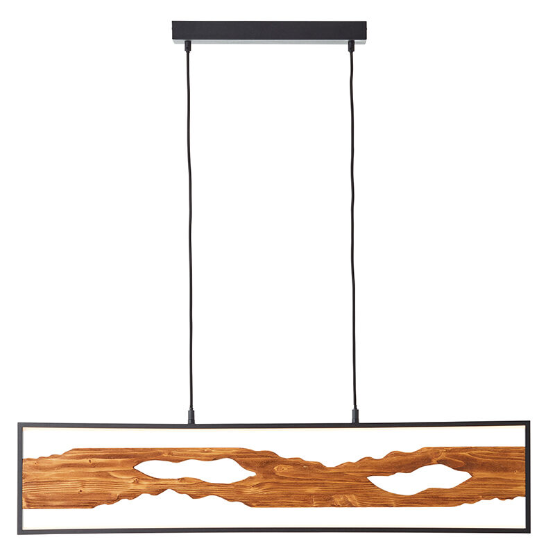 Rustik pendel lampe spisebord brun, Raynor, 20W, 3000K LED