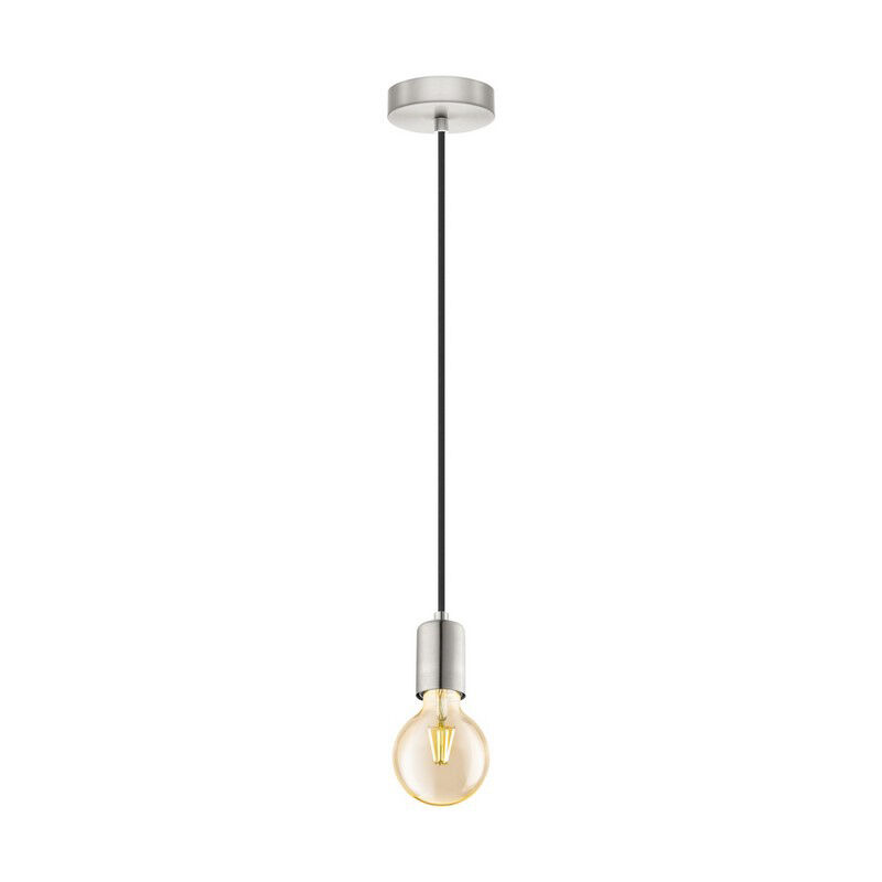 Nikkel pendler lampe metal, Christel