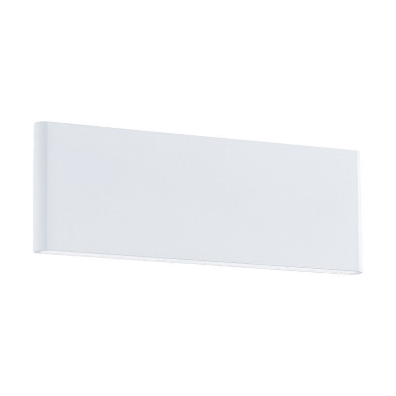 Hvid design væglampe aluminium, Rick, 4W, 3000K LED