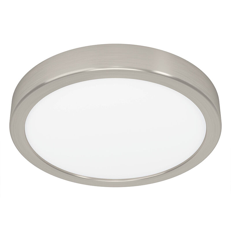 Nikkel plafond stål, Geraldo, 17W, 3000K LED