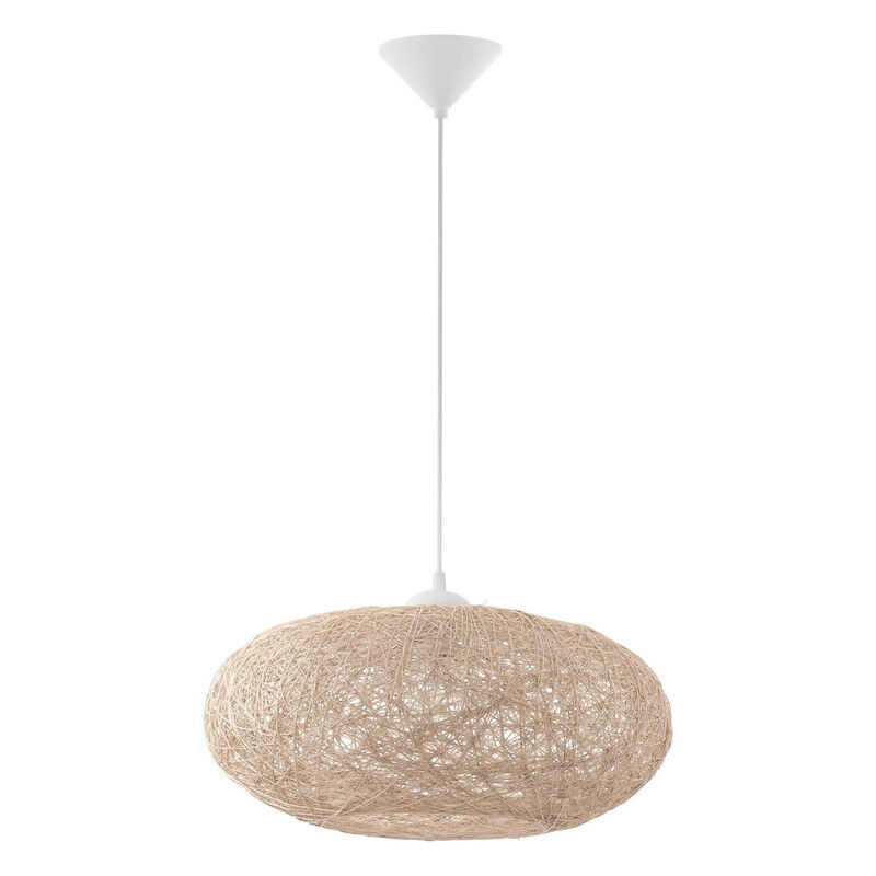 Beige design pendler lampe plast, Hero