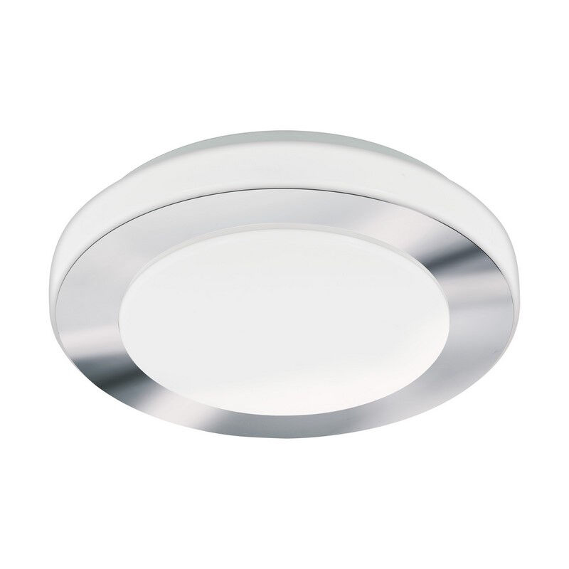 Krom loftlampe plast, Amina, 11W, 3000K LED, IP44