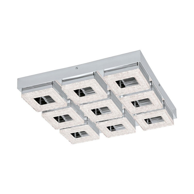 Krom modern væglampe plast, Arjo, 4W, 3000K LED