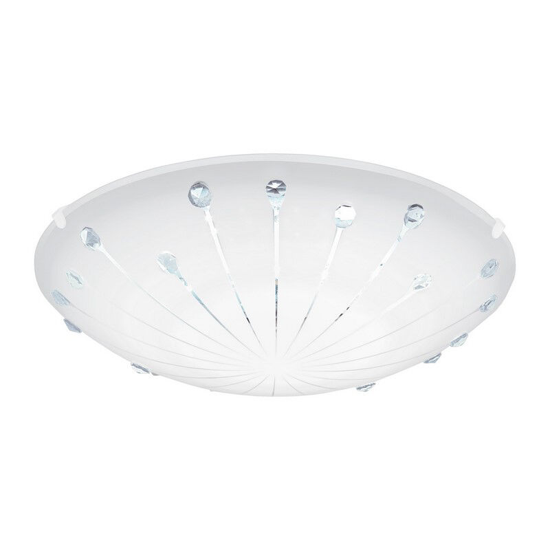 Hvid loftlampe glas, Bennet, 11W, 3000K LED