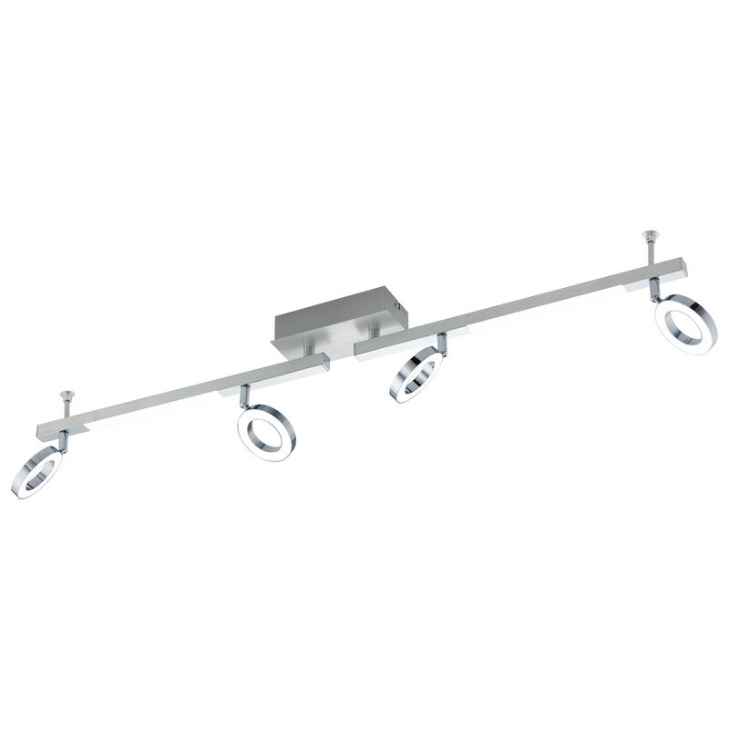Krom modern loftspot aluminium, Madelinde, 3W, 3000K LED