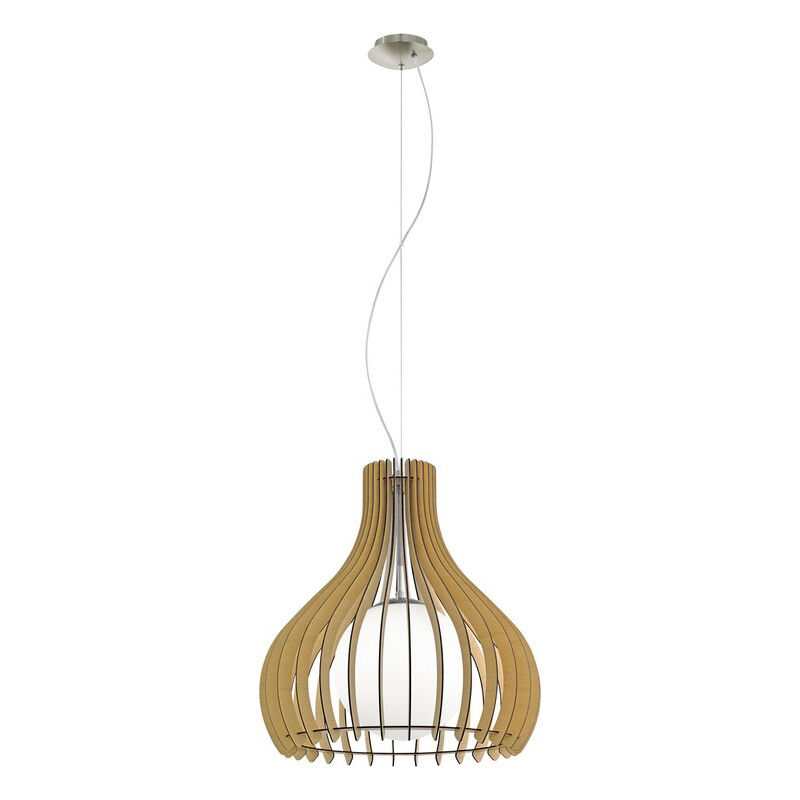 Rustik pendler lampe træ, Betsy