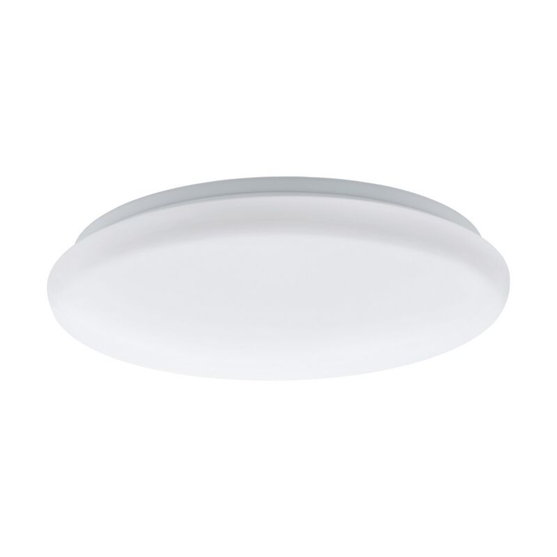 Hvid loftslampe med sensor stål, Patryk, 12W, 3000K LED