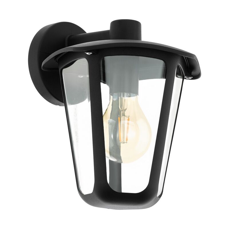 Sort udendørslampe aluminium, Jowi, IP44