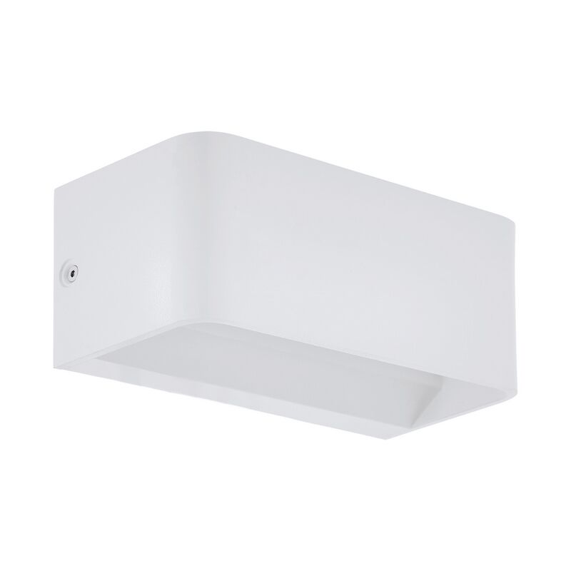 Hvid væglampe aluminium, Tjalle, 10W, 3000K LED