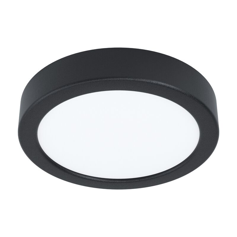 Sort loftlampe stål, Pascale, 10W, 3000K LED