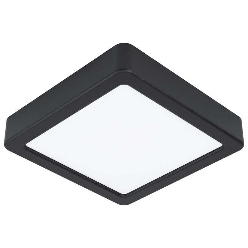Sort loftlampe stål, Pascale, 10W, 4000K LED