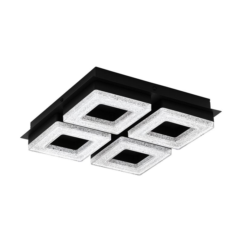 Sort design plafond stål, Arjo, 4W, 3000K LED