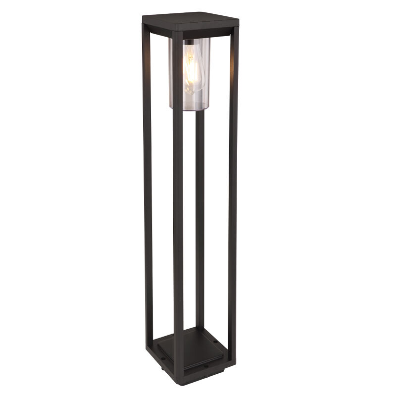 Sort modern udendørslampe plast, Vildan, IP44