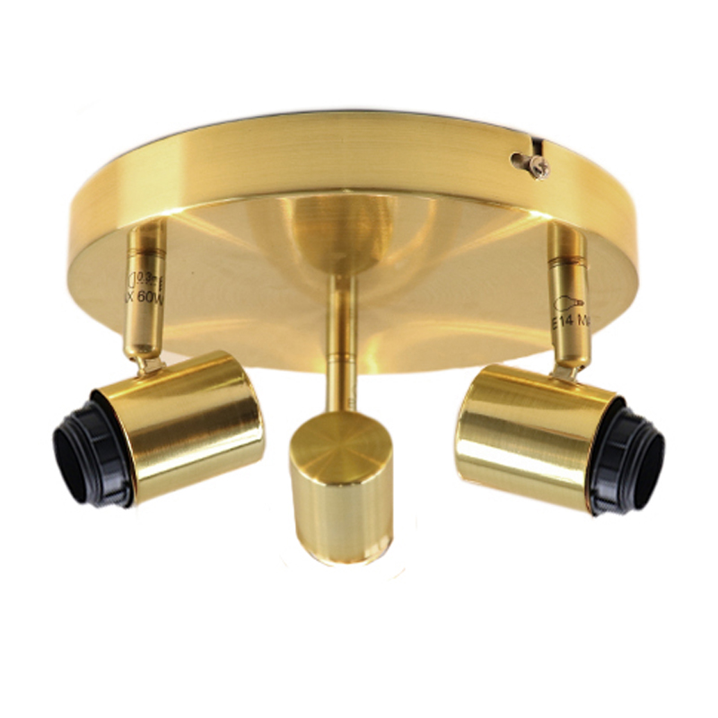 Aluminium roset guld, Rika