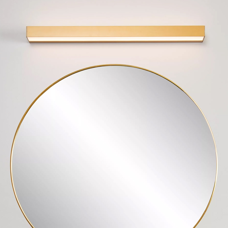 Messing væglampe badeværelse modern, Alexa, 8W, 3000K LED, IP44