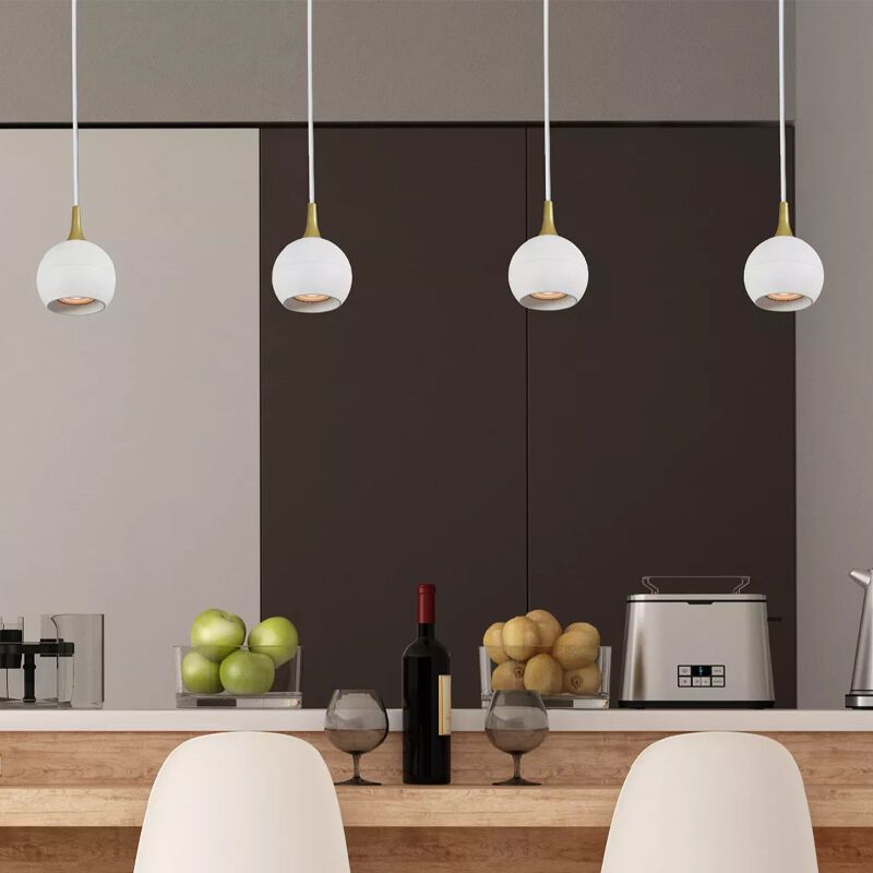 Guld pendler lampe modern, Favori