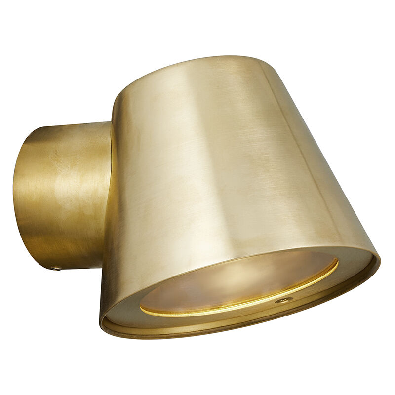 Messing udendørslampe modern, Aleria, IP44