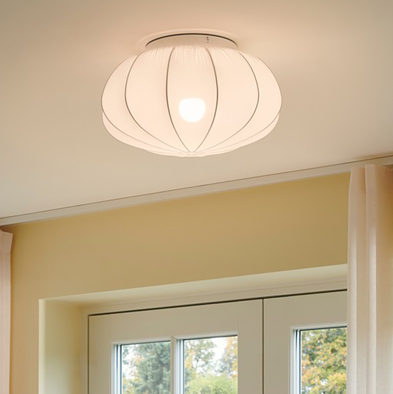 Hvid loftlampe modern, Aeron