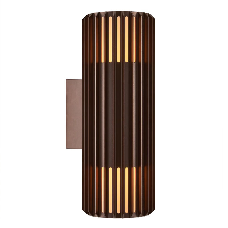 Brun udendørslampe design, Aludra, IP54