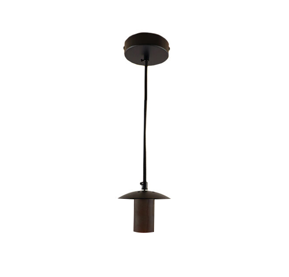 Metal pendler lampe uden skærm sort, Minne
