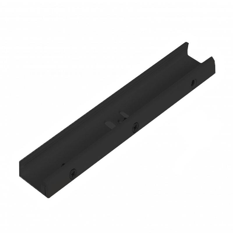 Ophængssystem til 3-faset skinnebelysning, 18 cm, sort, Pro