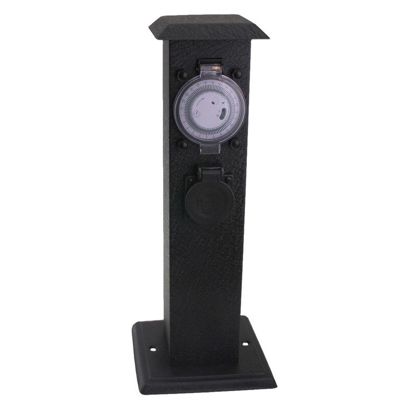 Exin pullert 3-vejs sort, timer skiftet