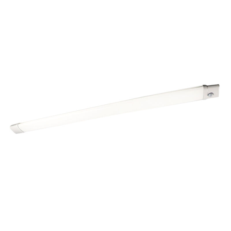 120 cm LED lysliste Gaev, med bevægelsessensor, 24w, 6000K, IP65