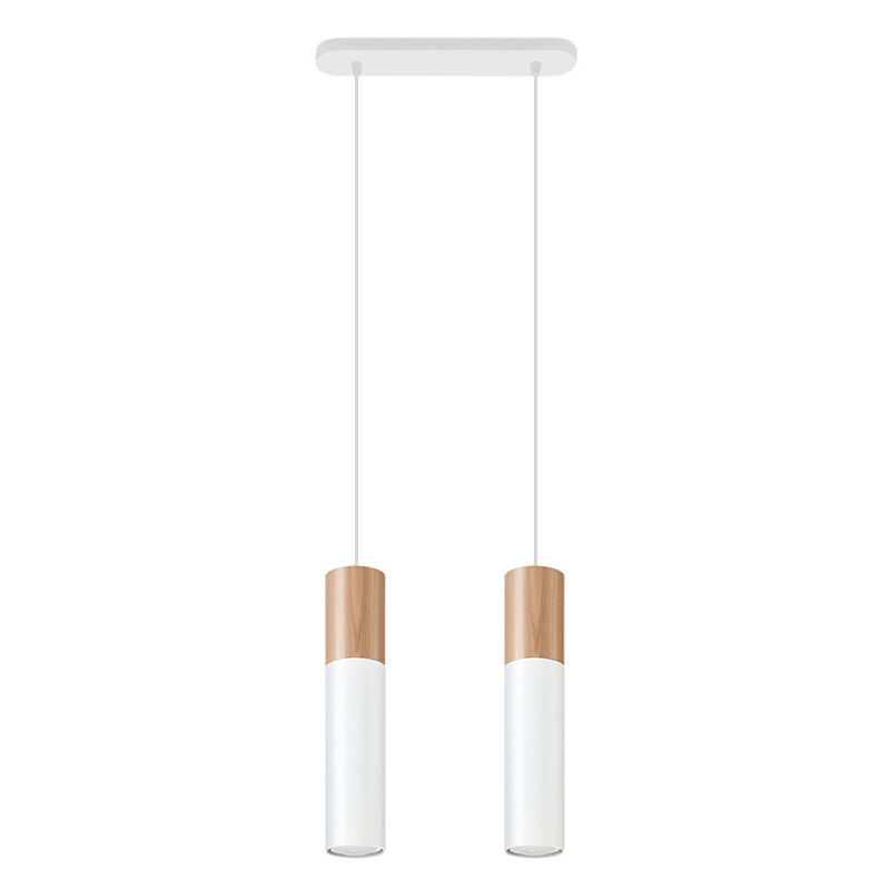 Aluminium pendler lampe brun, Francesca