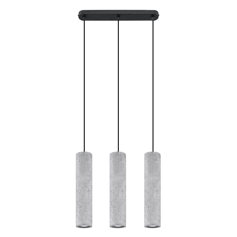 Beton pendler lampe grå, Feyza