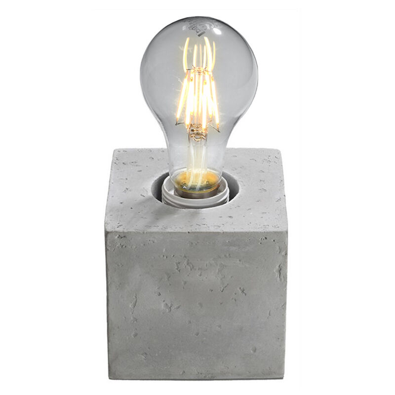 Beton bordlampe grå, Anniko