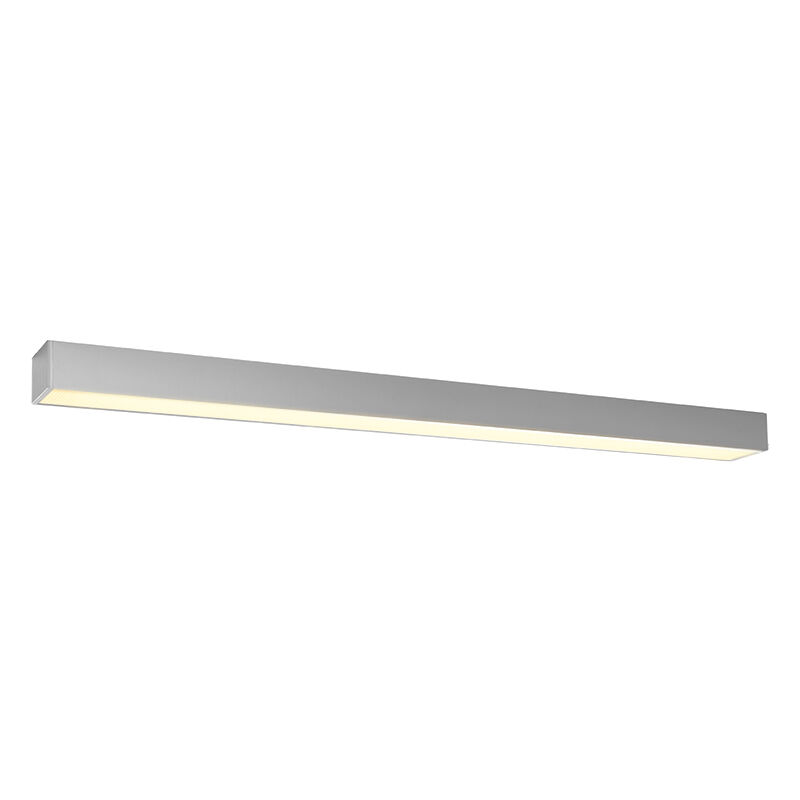 Aluminium loftlampe grå, Mascha, 38W, 3000K LED