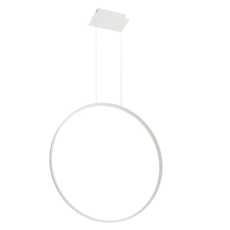 Aluminium pendler lampe hvid, Ringo, 50W, 3000K LED