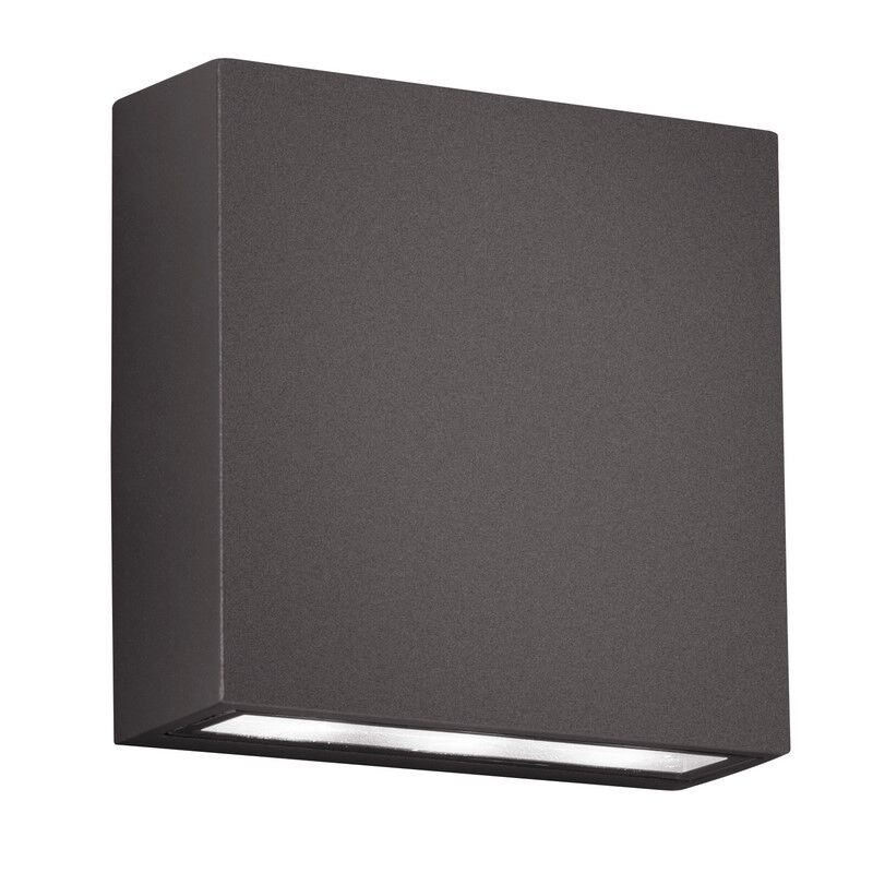 Antracit udendørslampe modern, Bridlington, 3W, 3000K LED, IP54