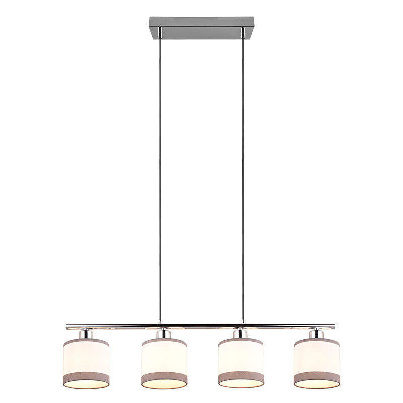 Hvid pendler lampe modern, Denley